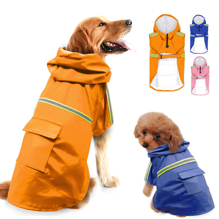 Waterproof Reflective Dog Raincoat: Keep Your Pup Dry and Stylish