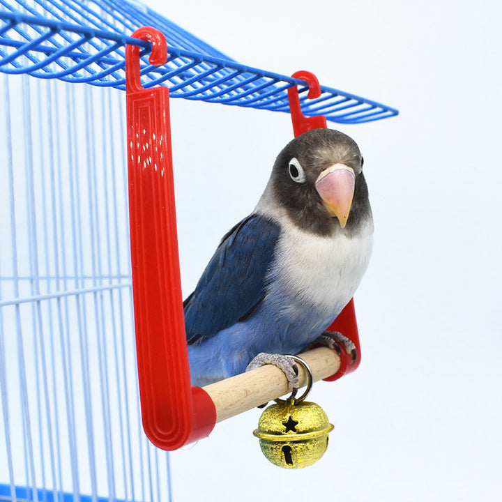 Enhance Your Parrot's Playtime with the Parrot Swing Toy!