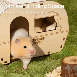 Hamster Special Shelter Wooden Nest Furniture: The Ultimate Cozy Home for Your Furry Friend