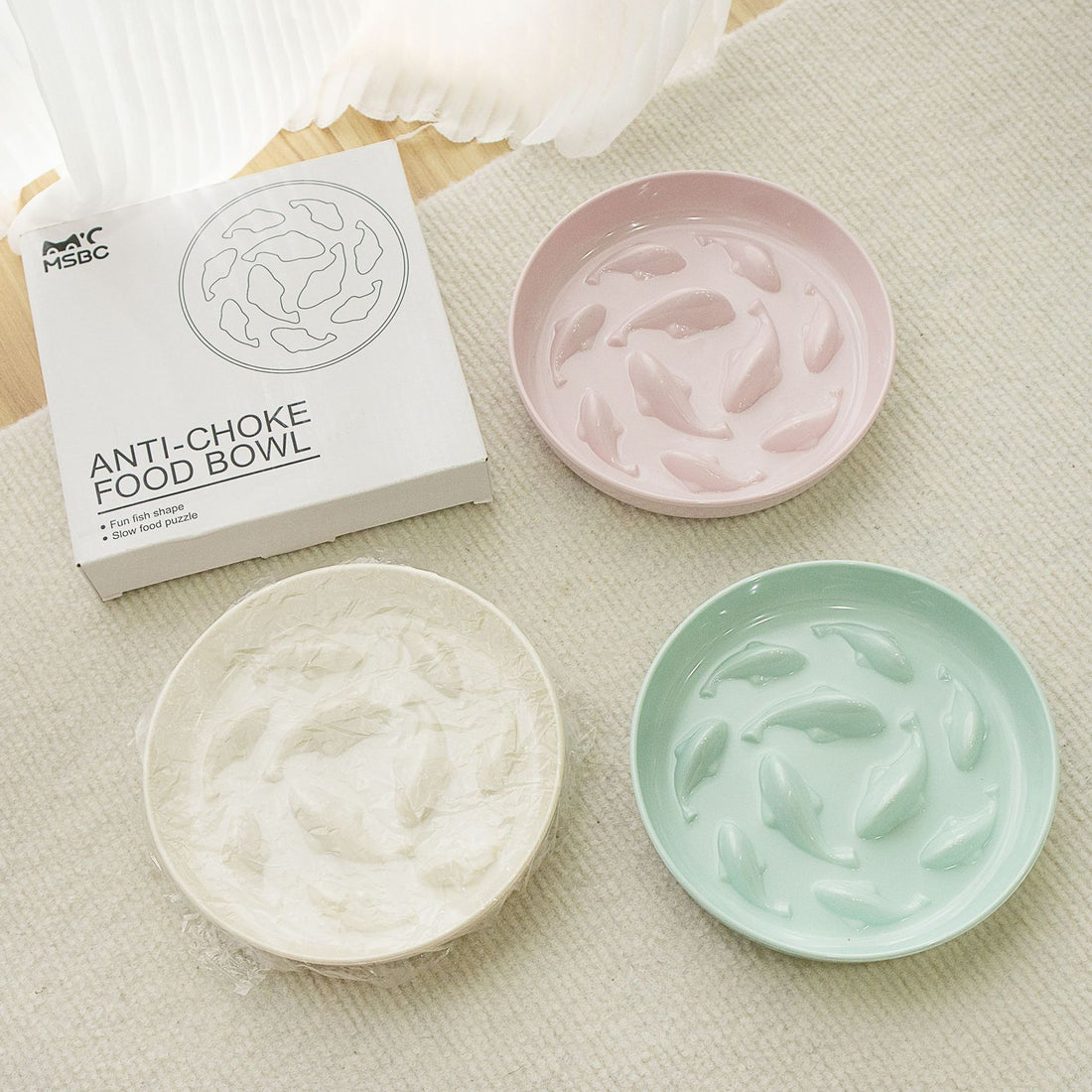 Dogs And Cats Slow Feeding Bowl Pet