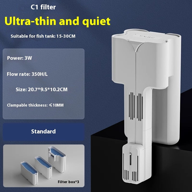 Crazy Water Plants Fish Tank Filter External