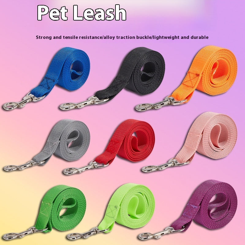 Hand Holding Rope Portable Dog Chain Pet Collar