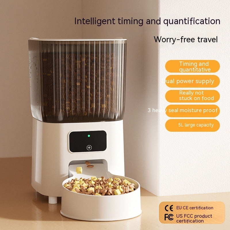 Automatic Pet Feeder Cat Intelligent Remote