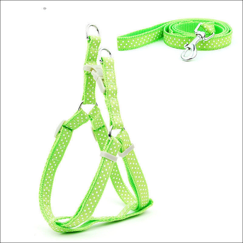 Factory Direct Spot Pet Leashes Polka Dot Pet
