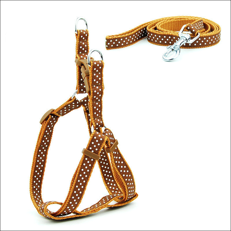 Factory Direct Spot Pet Leashes Polka Dot Pet