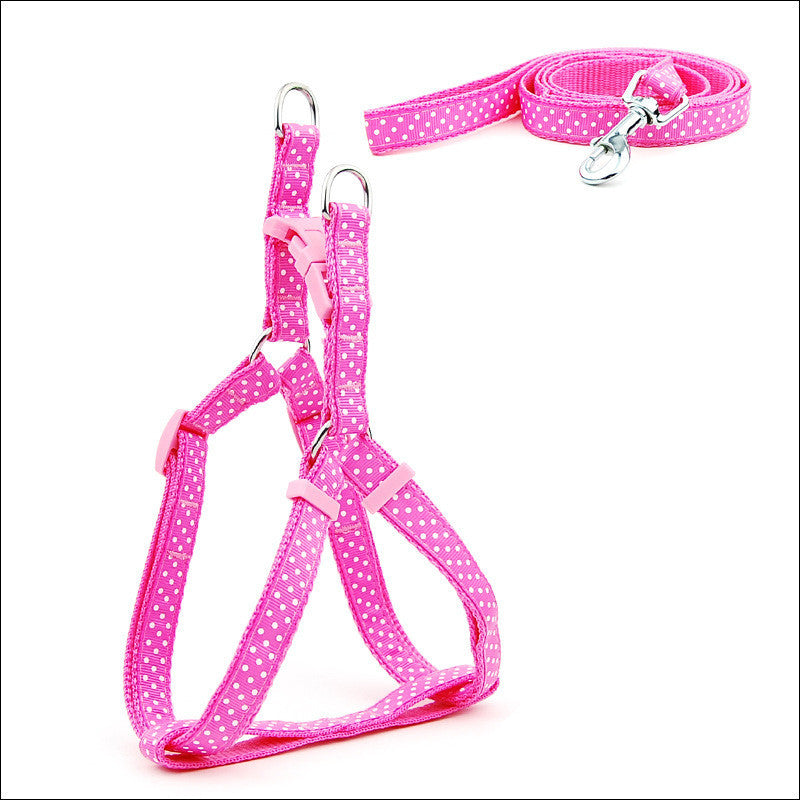 Factory Direct Spot Pet Leashes Polka Dot Pet