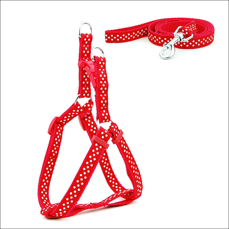 Factory Direct Spot Pet Leashes Polka Dot Pet