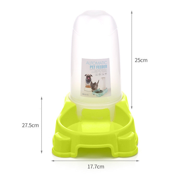 Pet Automatic Food Water Dispenser Puppy