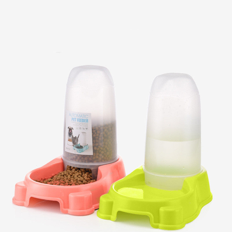 Pet Automatic Food Water Dispenser Puppy