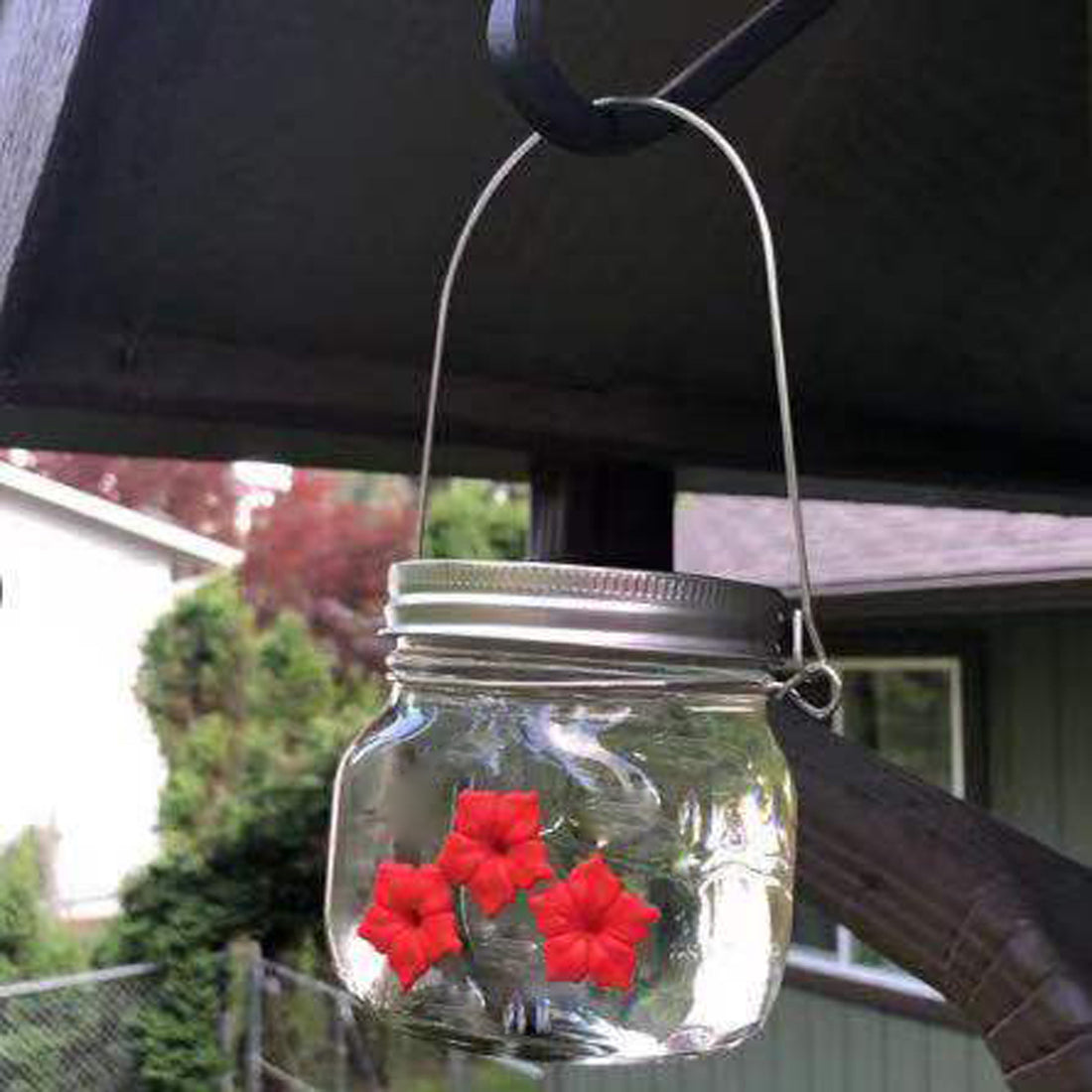 Hummingbird Feeder Plastic Flower Bird Feeder