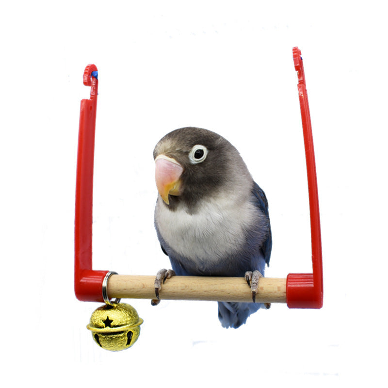 Parrot Swing Toy Bird Supplies Rings Cloud Ladder