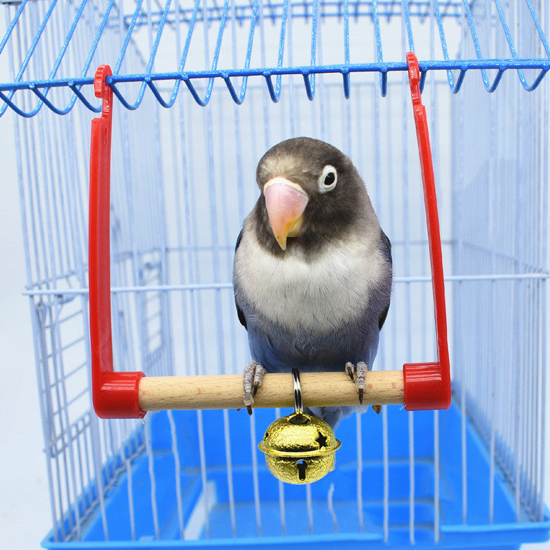 Parrot Swing Toy Bird Supplies Rings Cloud Ladder