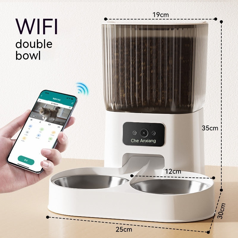 Automatic Pet Feeder Cat Intelligent Remote