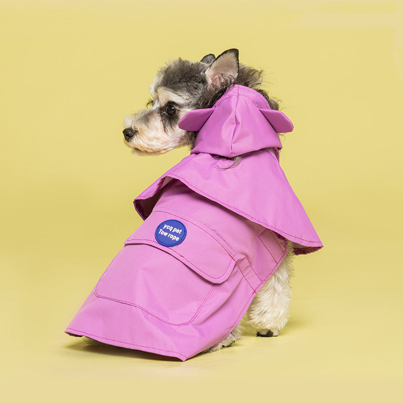 Pet Dog Cape-style Raincoat Waterproof