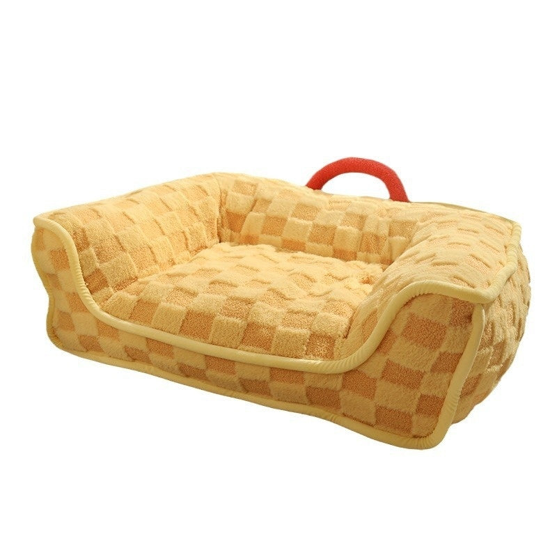 Cat Nest Winter Warm Pet Bed Removable