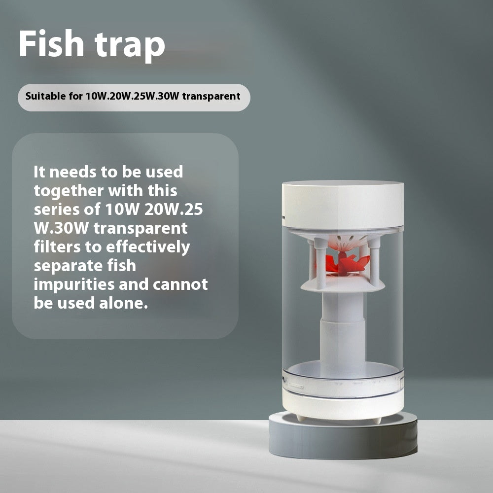 Fish Tank Built-in Filter Suction Wall-mounted Urinal