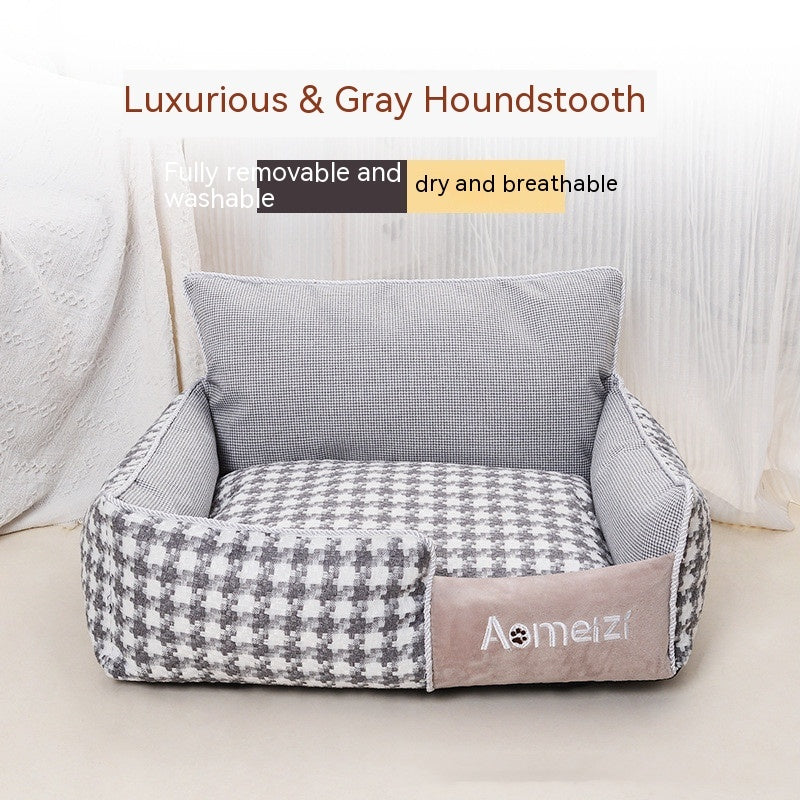 Removable And Washable Pet Bed