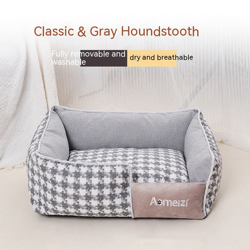 Removable And Washable Pet Bed
