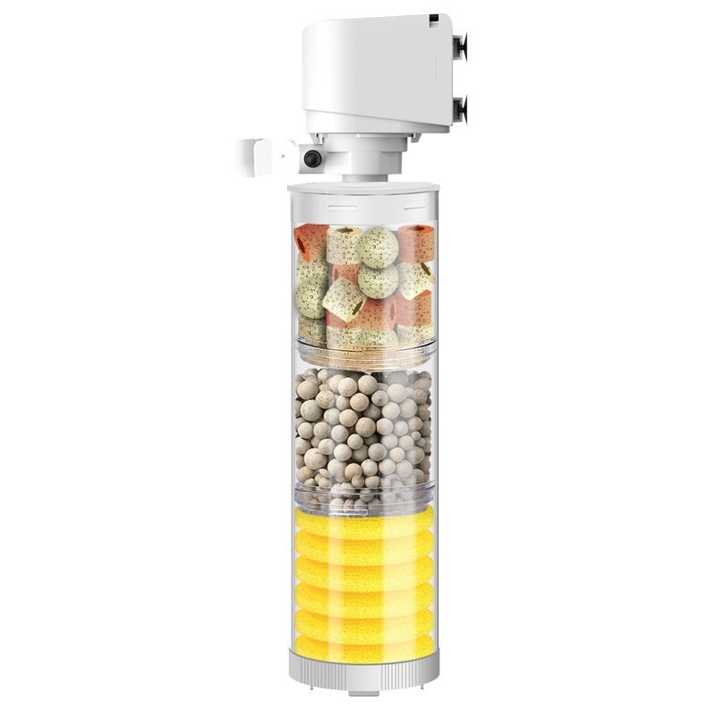 Fish Tank Built-in Filter Suction Wall-mounted Urinal