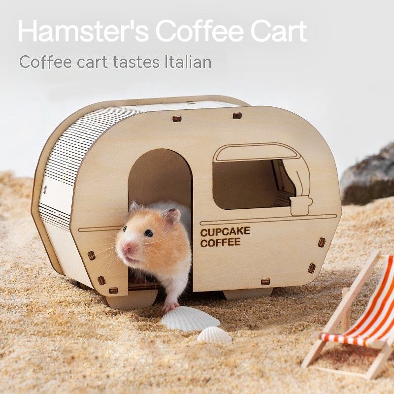 Hamster Special Shelter Wooden Nest Furniture