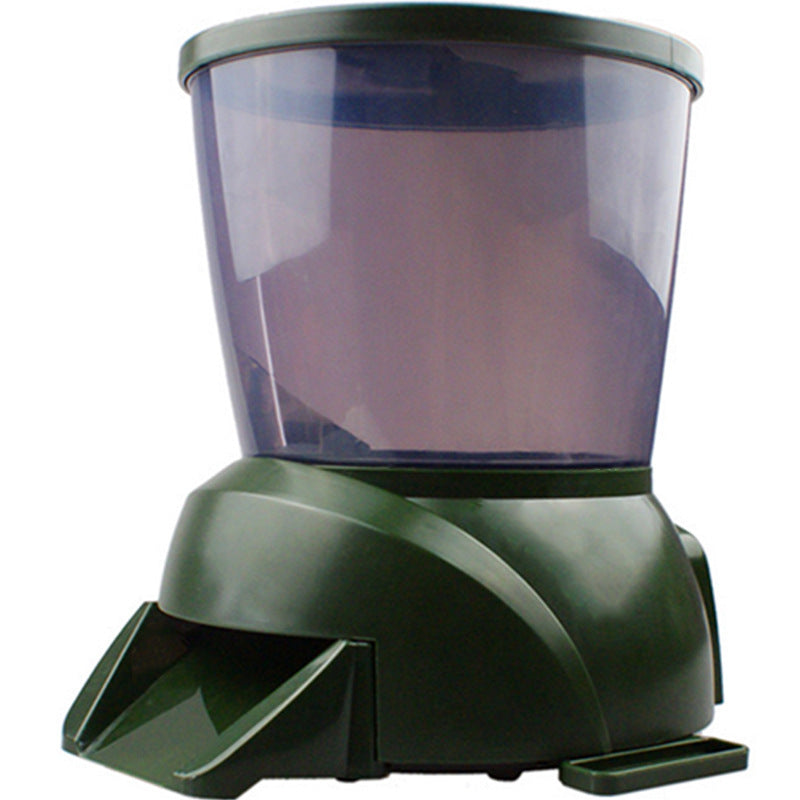 Timing Quantitative Fish Tank Pond Feeding Machine