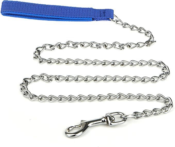 Heavy Duty Metal Dog Leash Chew Proof Pet