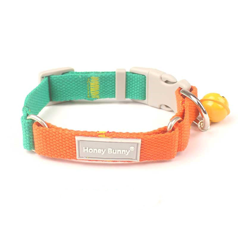 Honeybunny Pet Color Matching Collar Traction