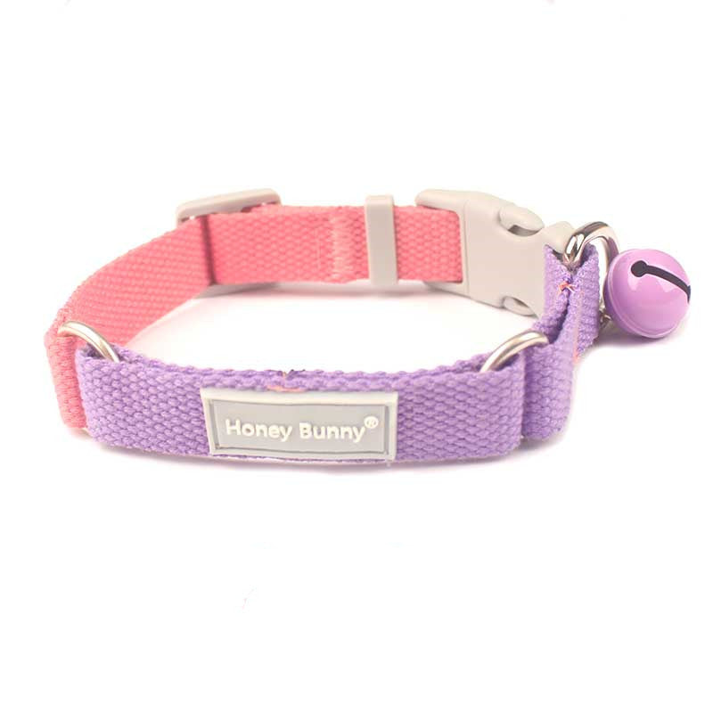 Honeybunny Pet Color Matching Collar Traction