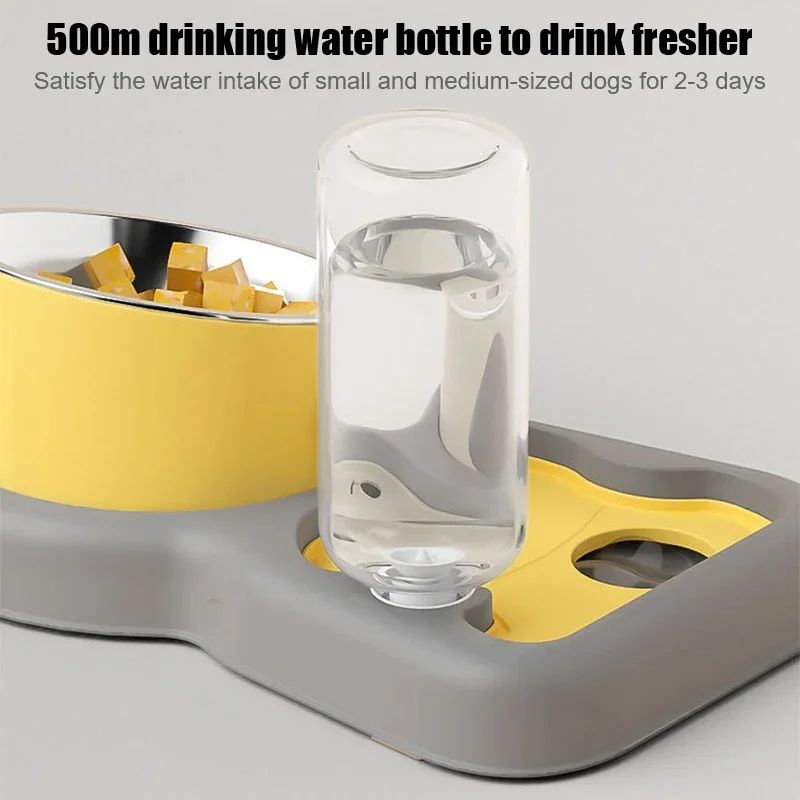 Pet Feeder Bowls Pet Feeder Water Bottle
