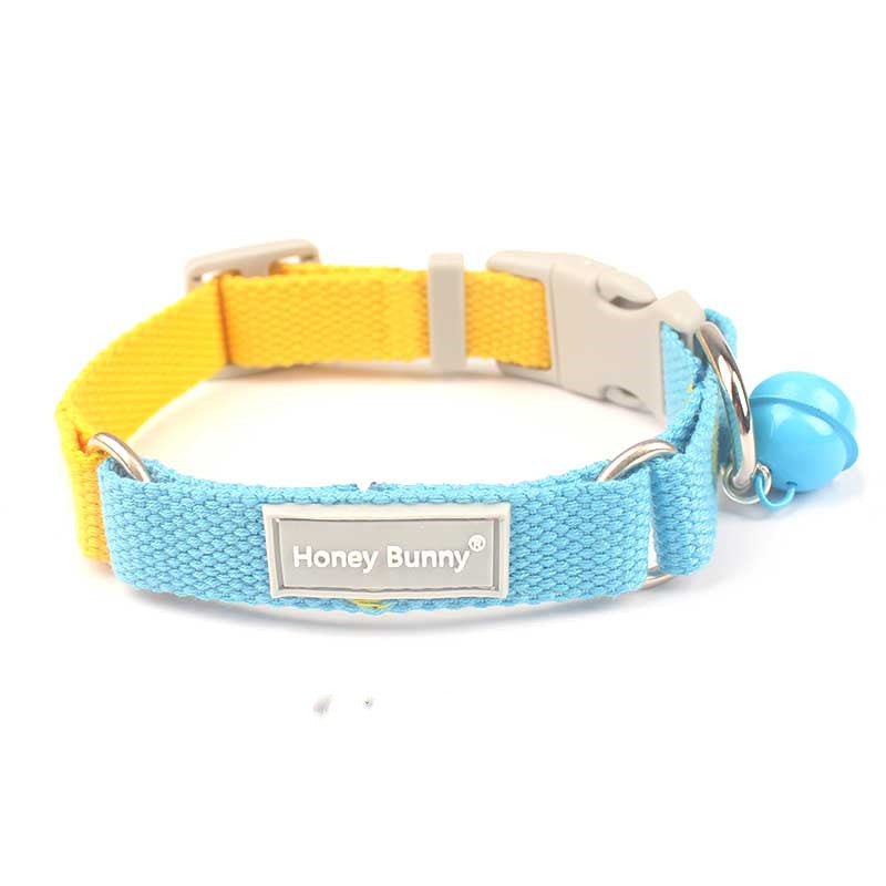 Honeybunny Pet Color Matching Collar Traction
