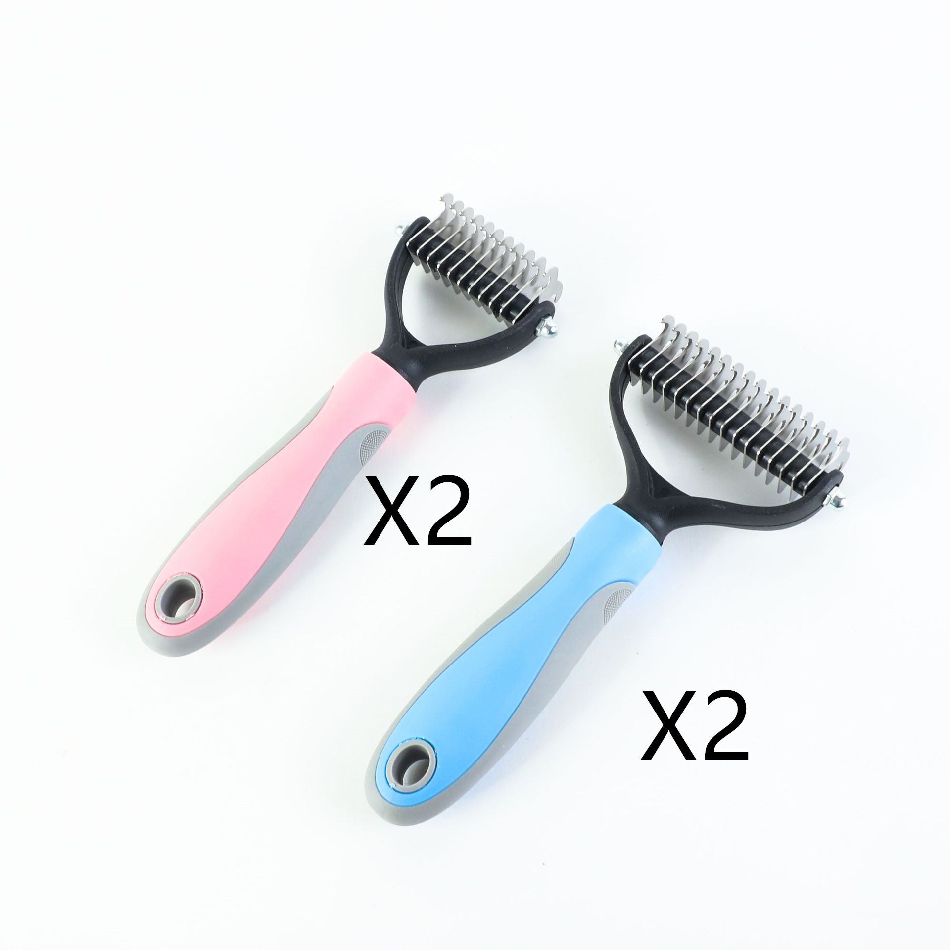 Stainless Double-sided Pet Brush Hair