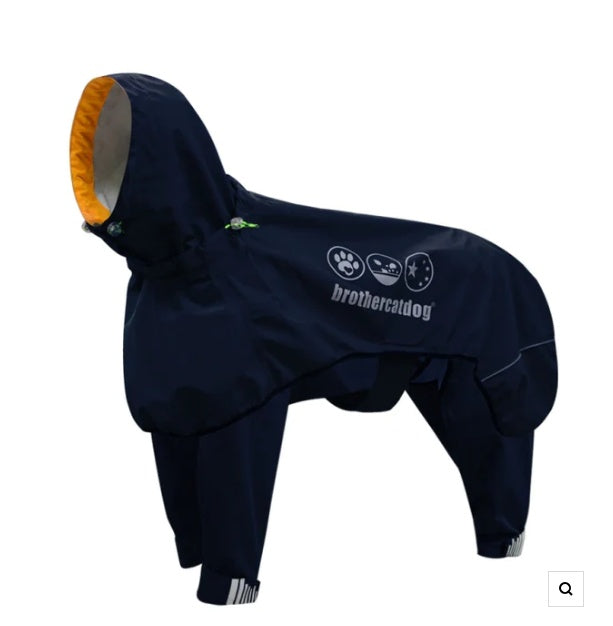 Pet Four-legged Raincoat Medium Large Dog