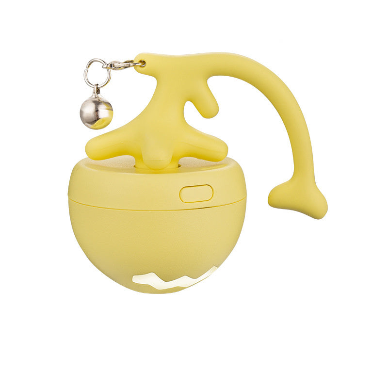 Pet Cat Toy Fish Bone Rolling Ball USB Electric
