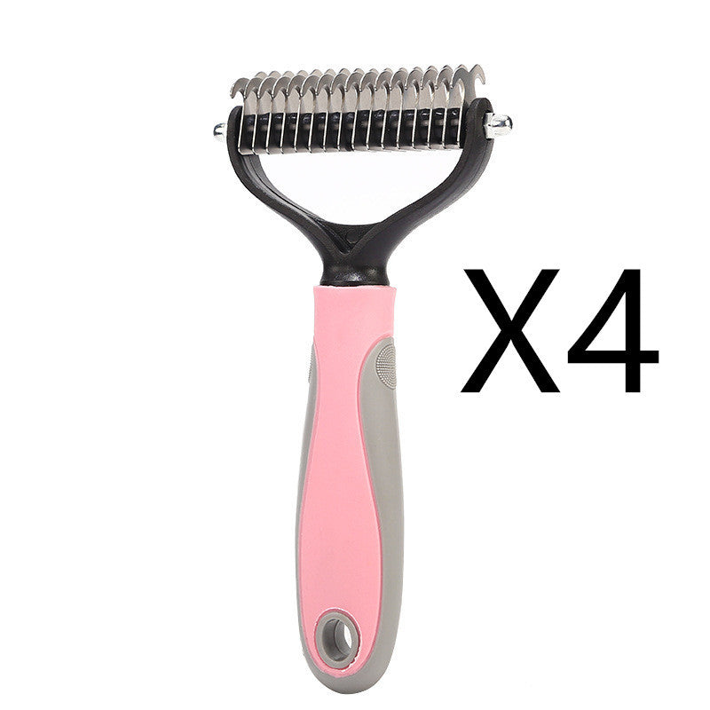 Stainless Double-sided Pet Brush Hair