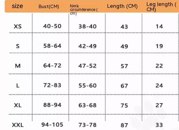 Pet Four-legged Raincoat Medium Large Dog