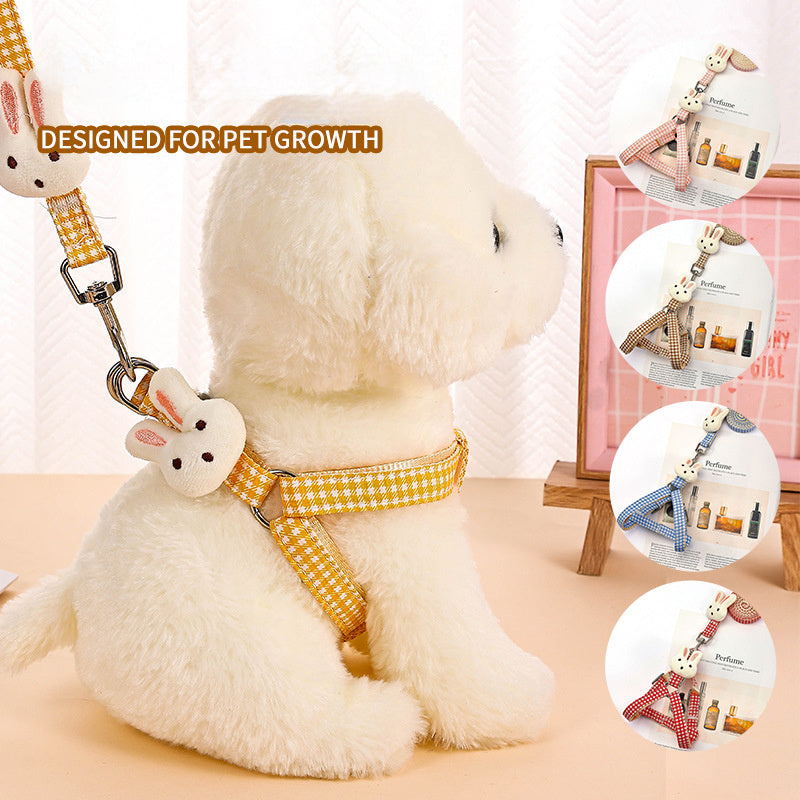 Small Dog Harness Leash Material Quick Release