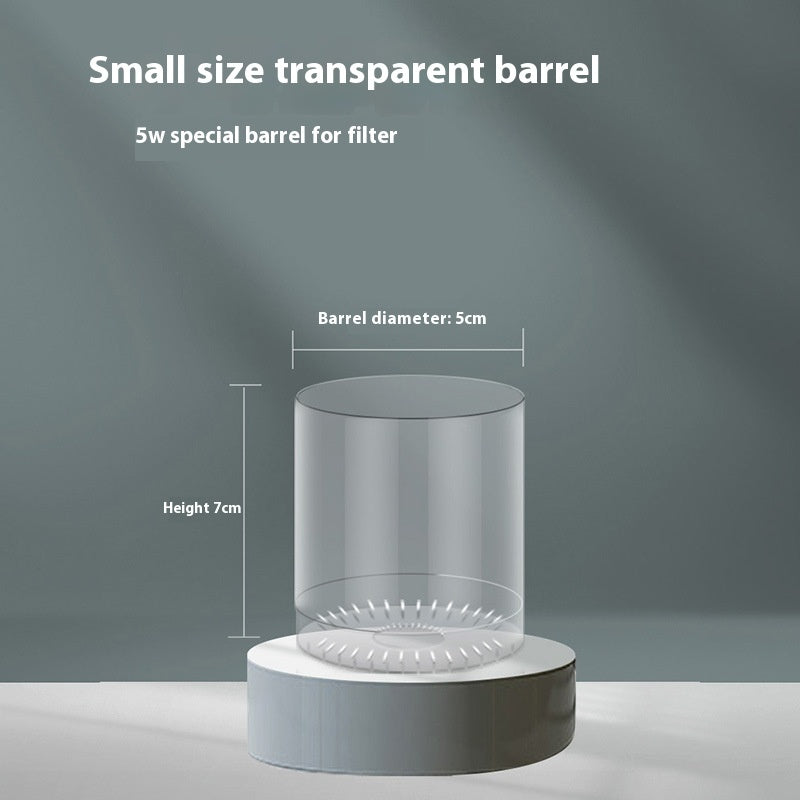 Fish Tank Built-in Filter Suction Wall-mounted Urinal