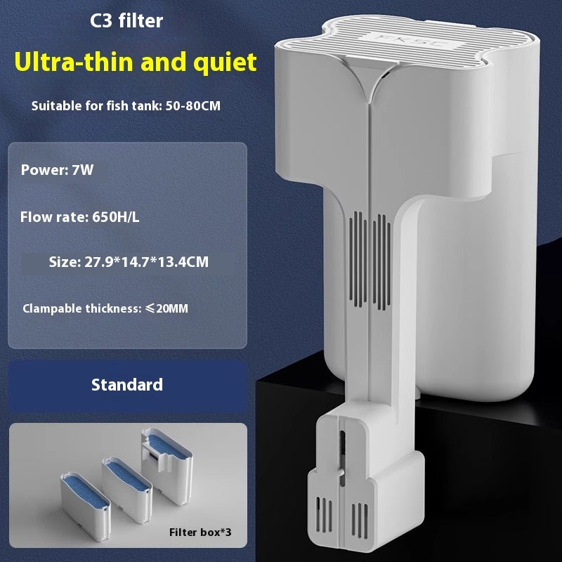 Crazy Water Plants Fish Tank Filter External