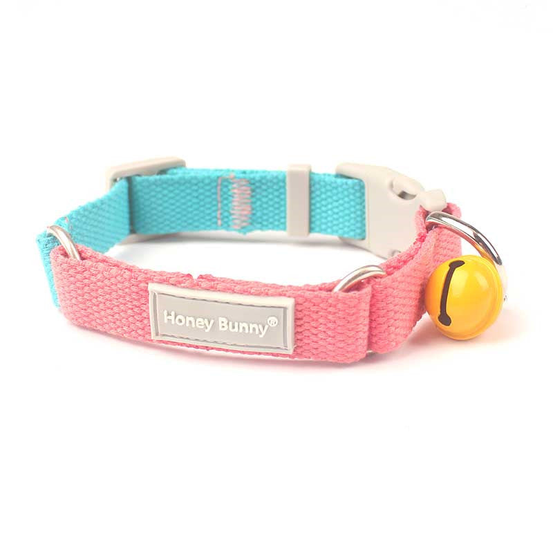 Honeybunny Pet Color Matching Collar Traction