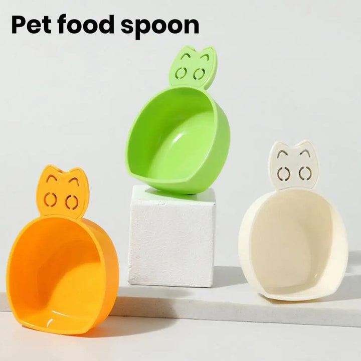 Pet Food Scoop Plastic Grain Spoon Multifunctional