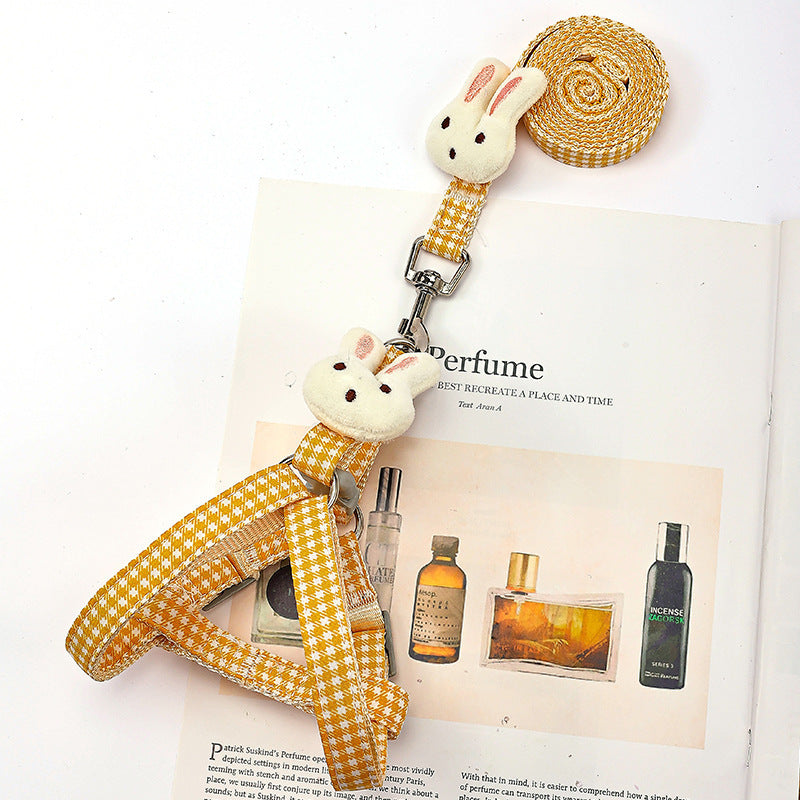 Small Dog Harness Leash Material Quick Release