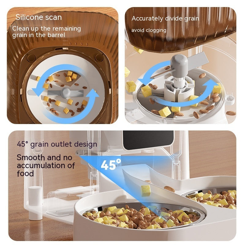 Automatic Pet Feeder Cat Intelligent Remote