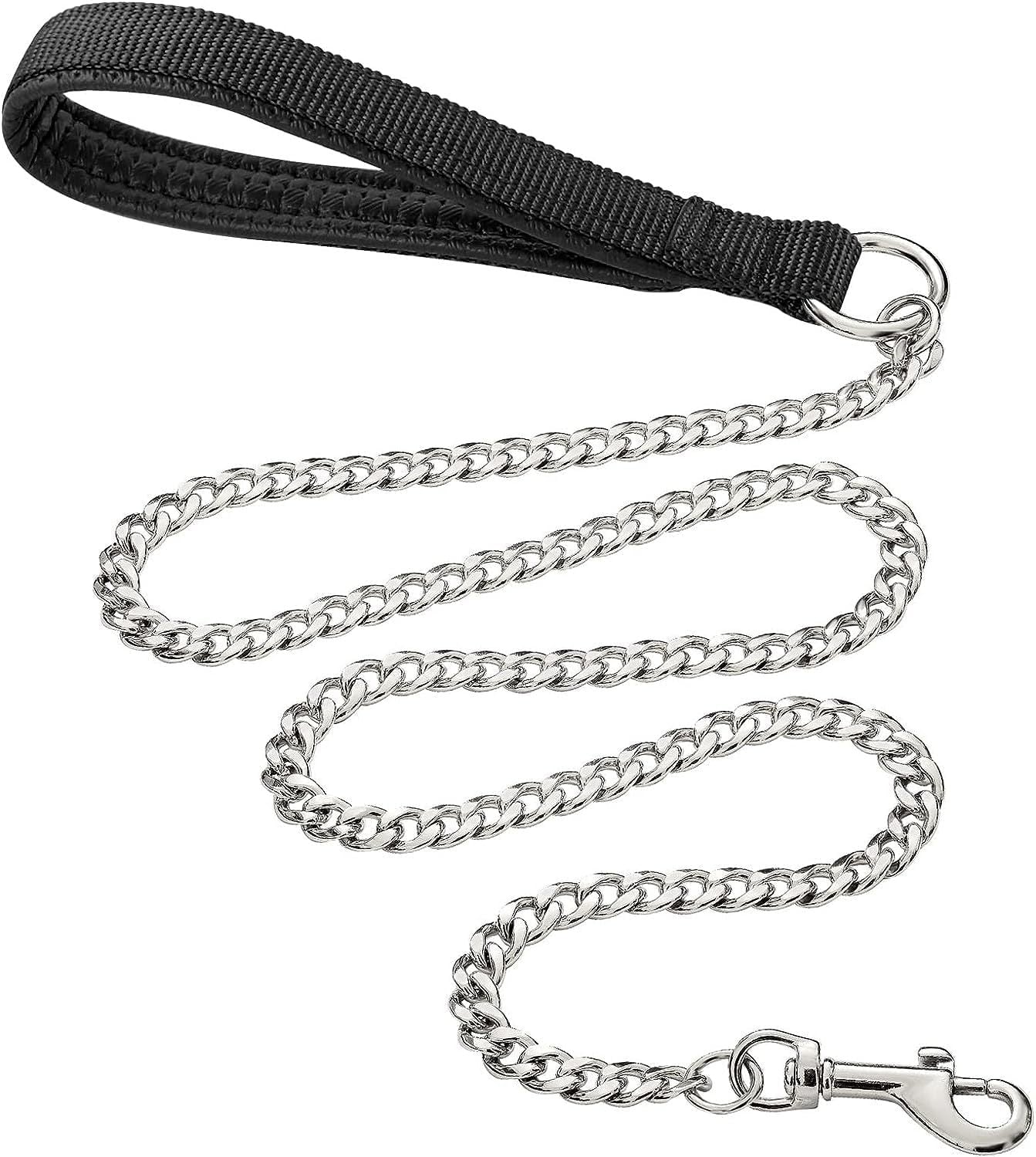 Heavy Duty Metal Dog Leash Chew Proof Pet