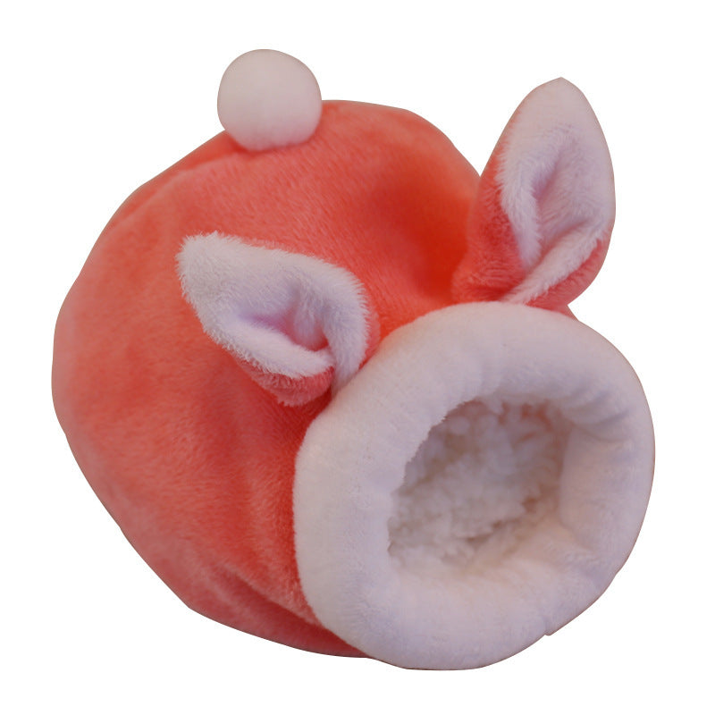 Winter Warm Pet Cartoon Cage For