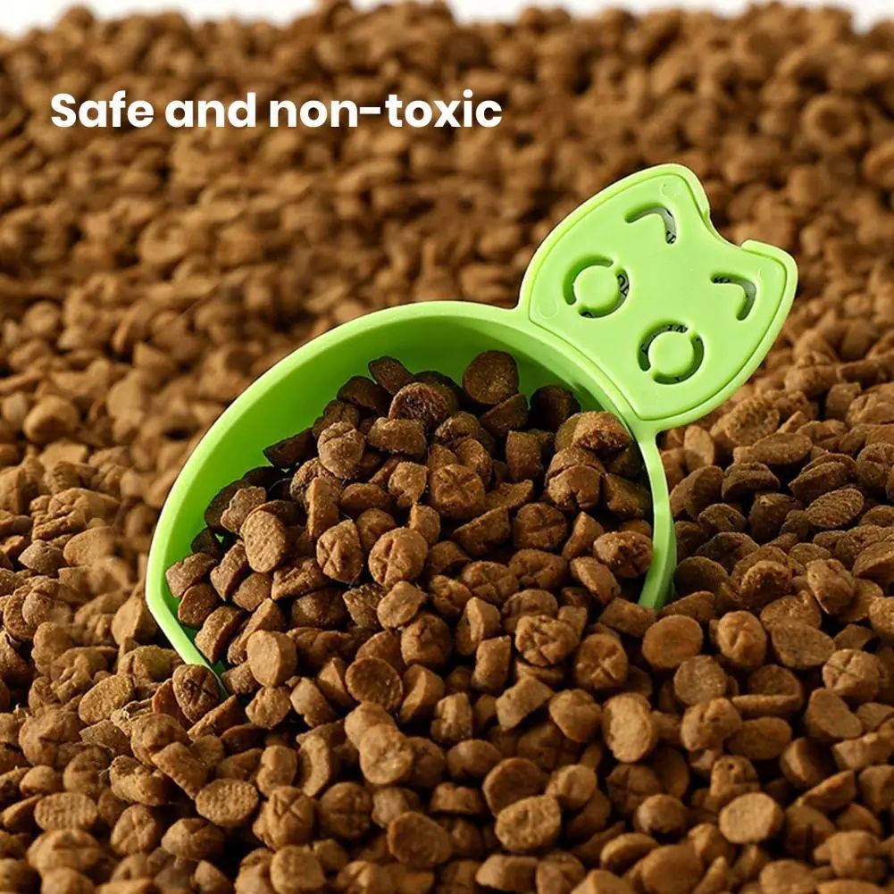 Pet Food Scoop Plastic Grain Spoon Multifunctional