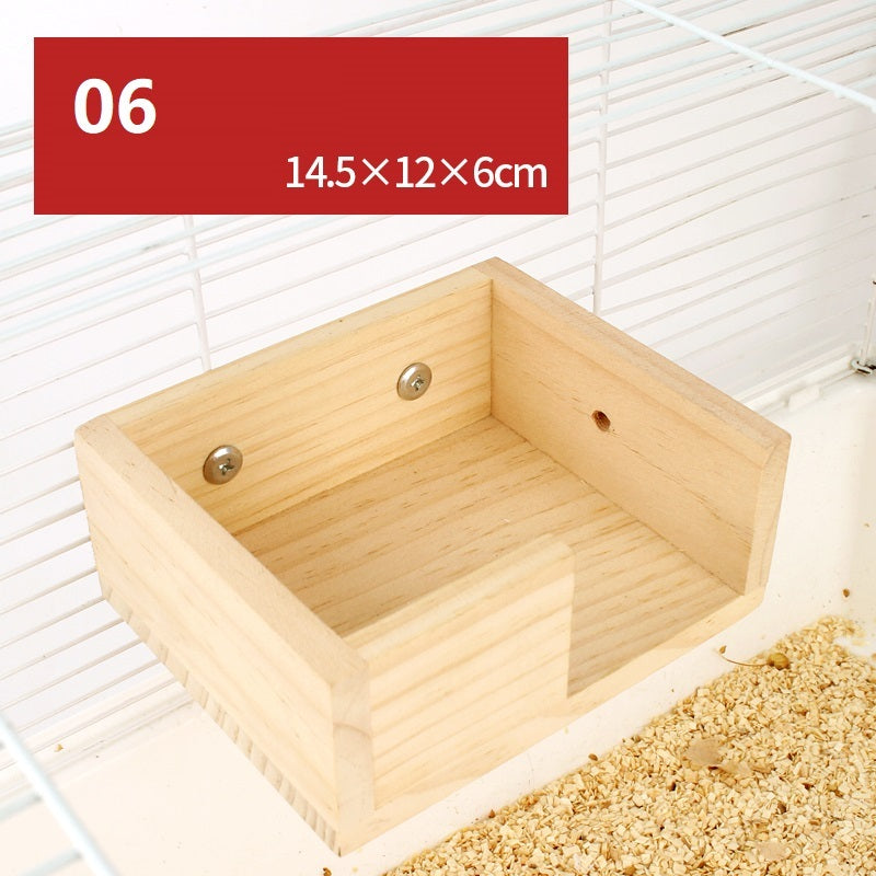 Hamster Natural Wooden Fence Landscaping